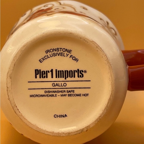 Pier 1 Imports Gallo mug - Picture 4 of 8